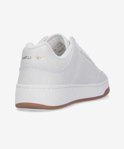 SAINT LAURENT SL/61 Low-top Leather Sneakers 713602AAB859042SS24 Women SZ EU39.5 - Picture 3 of 5