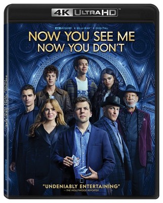 Now You See Me: Now You Don't 4K Ultra HD Blu-ray Movie with Digital Copy,