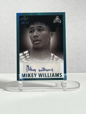 2021-22 Leaf Memories - 1960 Base Autographs Mikey Williams #BW-MW1 Green /99