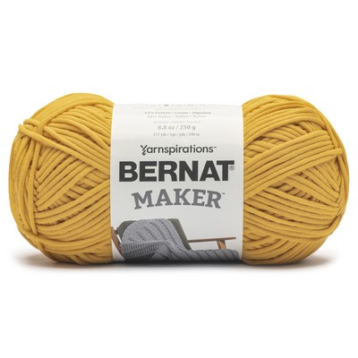 2 Pack Bernat Bernat Maker Yarn-Saffron 161306W-06011