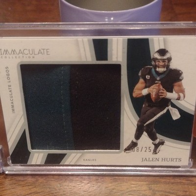 Panini 2023 Immaculate Collection Immaculate Logos Jalen Hurts IL-JHUR Patch /25