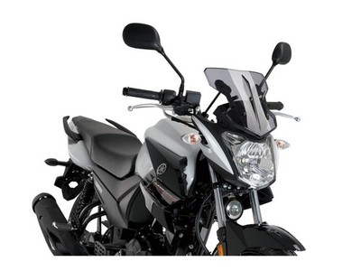 Puig Flankerscheibe Windschild Windschutzscheibe Light Smoke für Yamaha YS 125 (17-23)