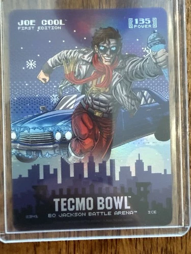 Tecmo Bowl Joe Cool Bo Jackson Battle Arena Ice Skyline 2026 #S341 Joe Montana