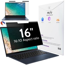 Peslv Magnetic Laptop Privacy Screen 16 Inch For 16:10 Compute