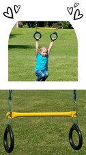 Swing-N-Slide Ring and Trapeze Combo Swing Spin CIRCUS TODDLER Kids Fun WS4488