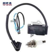 Ignition Coil Module Spark Plug For Husqvarna 130C 130L 330LK 599503501