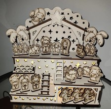 Presepe natività in legno