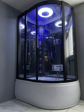 GALAXY SHOWERS PROSPA 2026 X03 LEFT 1250MM PREMIUM STEAM SHOWER CABIN  RRP £1999