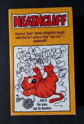''HEATHCLIFF'' COMIC STRIP CAT 1981 ACE TEMPO PAPERBACK BOOKS 5 VOL GIFT BOX SET