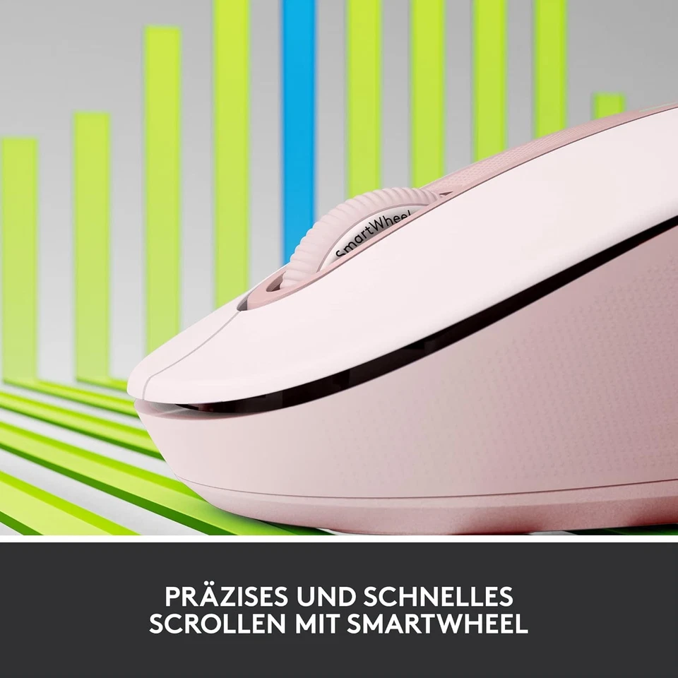 Logitech Signature Kabellose Maus - für kleine bis mittelgroße Hände - Bild 2 von 4