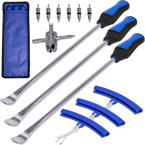 Tire Spoons 14.5IN, Steel Tire Changing Kit for Motorcycle Dirt Bike Lawn Tracto - Picture 8 of 12