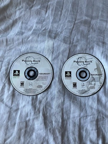 Parasite Eve 2 II (PlayStation 1 PS1, 1998) 2 DISCS - DISCS 1 & 2 ONLY TESTED