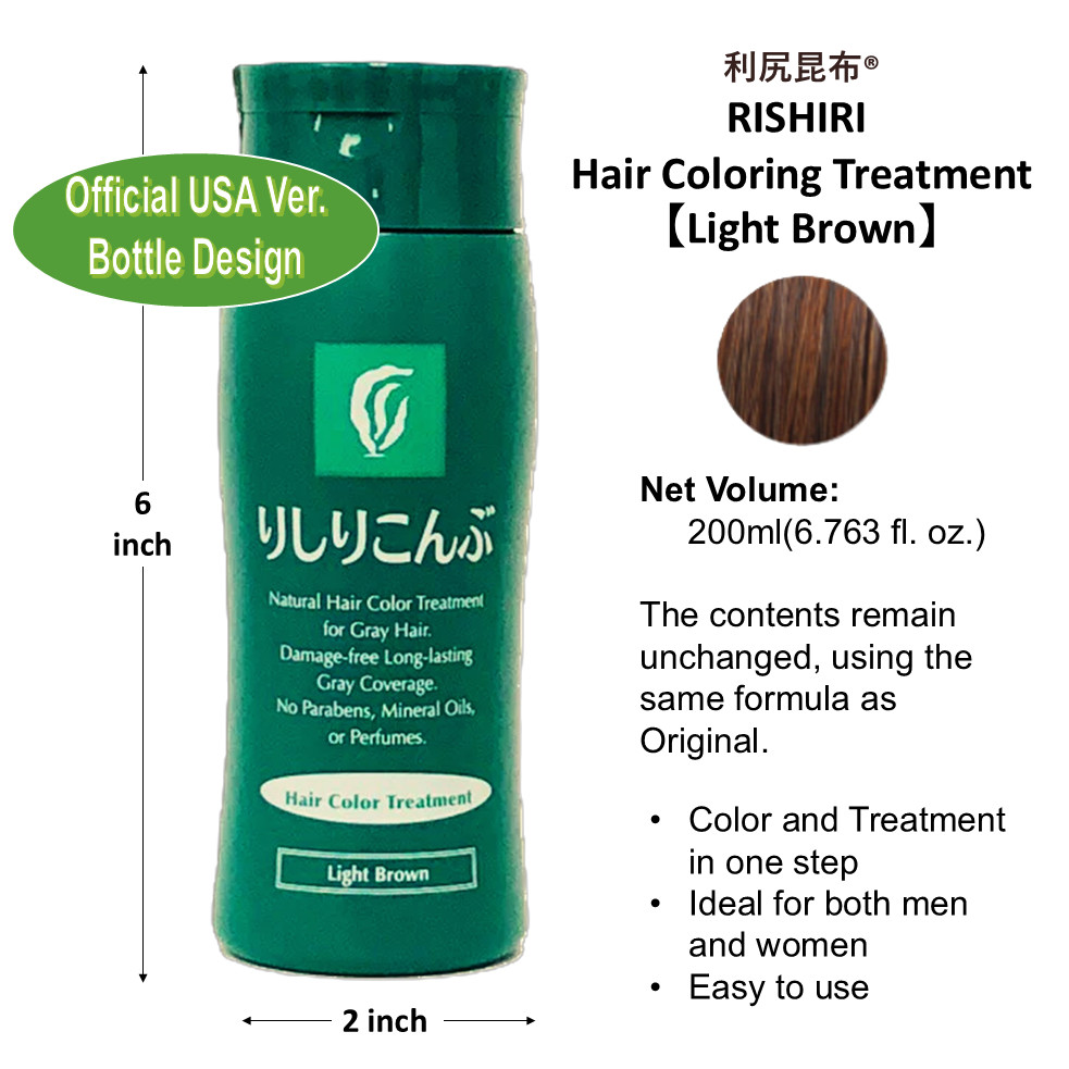 Ing Treatment Light Brown 200g/hair Dye For Grey Hair
