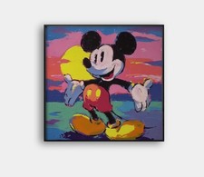 Mickey Mouse Framed 24x24 Giclée Art Print Ltd 1/25 Signed COA Rombley V31