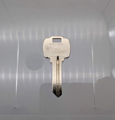 10x Ilco A1054WP Key Blanks 6 Pin Falcon Nickel Plated