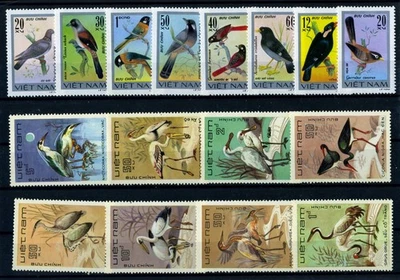 VIETNAM 2 Different Sets Wildlife: Bird 913-920 & 1339-1346 MNH (VNG04)