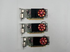 LOT OF 3 AMD 0FDT1K Radeon R7 250 2GB DDR3 PCI-e Low Profile Video Graphics Card