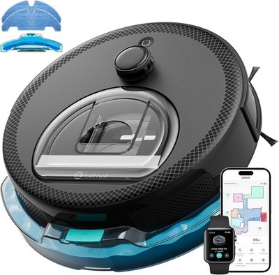 Lefant M330 Pro LiDAR Robot Vacuum & Mop Visible Dustbin 450ml *NEW Damaged Box*