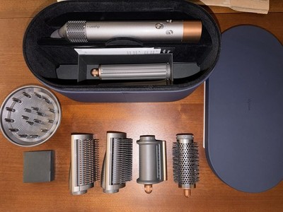 Dyson Airwrap Multi-Styler Complete Long for Straight to Wavy Hair Nickel Copper