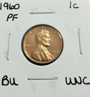 🔥1960  P Lincoln Wheat Penny Gem Bu Unc ✨PROOF✨