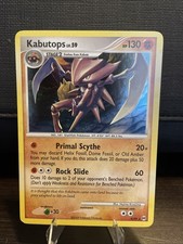Pokémon TCG Kabutops Holo Rare Card Platinum Arceus 4/99 on eBay