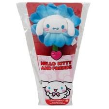Jazwares Cinnamoroll 14-inch Plush Flower - Sanrio Valentines Gift Blue Ombre