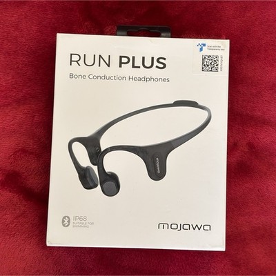 Mojawa Run Plus Bone Conduction Bluetooth Headphones Waterproof Neckband Black