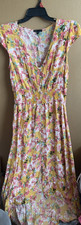 Bebop large yellow dress flowery long