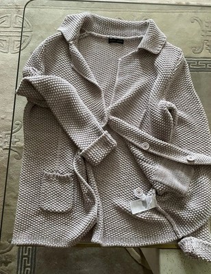 Joseph Janard Gr. 40 Strickjacke in Farbe hellgrau. NEU