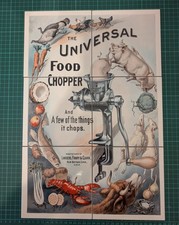 Rustic Farmhouse Retro Vintage Advertising Kitchen Ceramic Wall Tiles