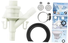 385311641 RV Toilet Valve & Seal Kit for Dometic -Freeze-Resistant Flush