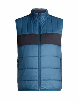 Icebreaker Stratus X Vest (XL) Prussian Blue IB103878