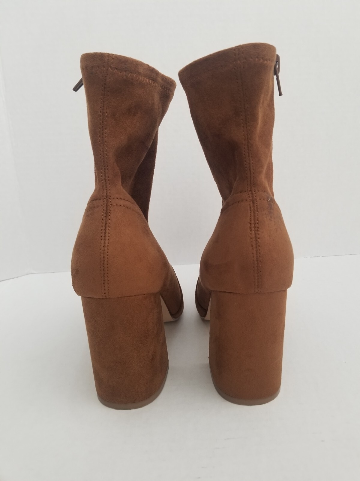 STEVE MADDEN Cognac Brown Hayes Block 