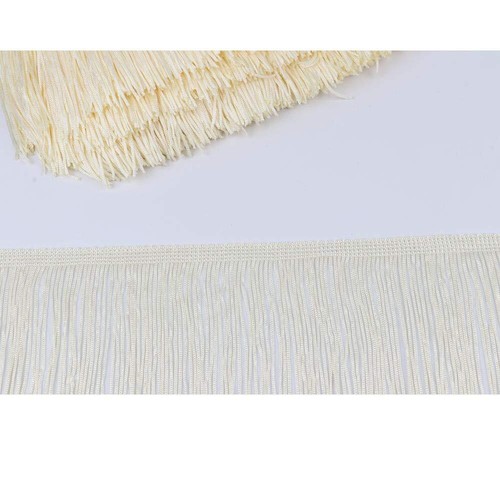 Fringe Trim Lace Polyerter Fibre Tassel 8inch(″) Wide 10 Yards Long for Cloth... - Picture 6 of 6