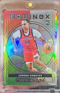2023-24 Obsidian Jordan Hawkins Rookie Equinox Reggae Flood Holo /60