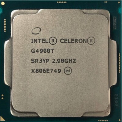 Intel SR3YP Celeron Dual- Core G4900T 2.9 GHz LGA 1151 Desktop CPU
