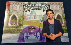 Carte Autographe Signée Elyas M'Barek – Original 15x11cm