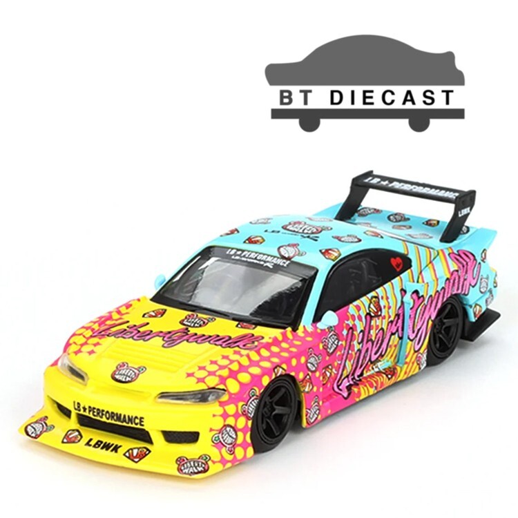 MINI GT NISSAN S15 SILVIA LB-SUPER SILHOUETTE LB KUMA 1/64 DIECAST
