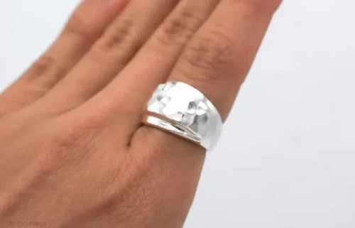 Handmade Solid 925 Sterling Silver Band Statement Band For Men& Women All Size