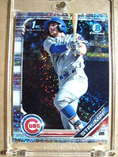 2019 Chase Strumpf 1st Bowman Chrome Prospect/Rookie Sparkle RC MINT 🔥🔥🔥