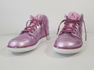 metallic pink jordans