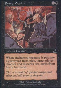 Dying Wail x4 - Urza's Destiny - NM-Mint, English - Urza's Destiny