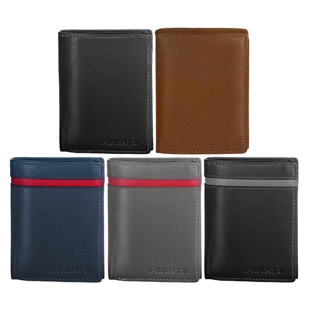 Portafoglio Donna Pelle Bifold Pochette Lunga Porta Carte D'identità - Foto 8