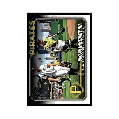 Yasmani Grandal   Paul Skenes 2024 Topps Update #US160 Pittsburgh Pirates NM