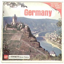 GERMANY 3d View-Master 3 Reel Packet NEW SEALED