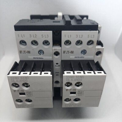 XTCR032C21T EATON IEC Magnetic Contactor, 3 Poles, 24 V AC, 32 A, Reversing