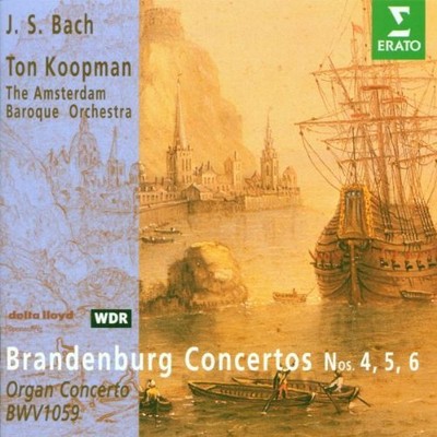 JOHANN SEBASTIAN BACH - J.s. Bach - Brandenburg Concertos Nos. 4,5,6 & Organ