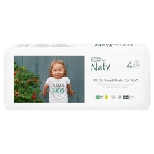 Image of Eco by Naty Nappies, Size 4 - 44 per pack