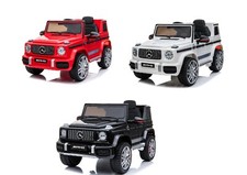 ELECTRIC RIDE ON CAR 12V KIDS OFFICIAL MERCEDES AMG G63 SUV PARENTAL REMOTE