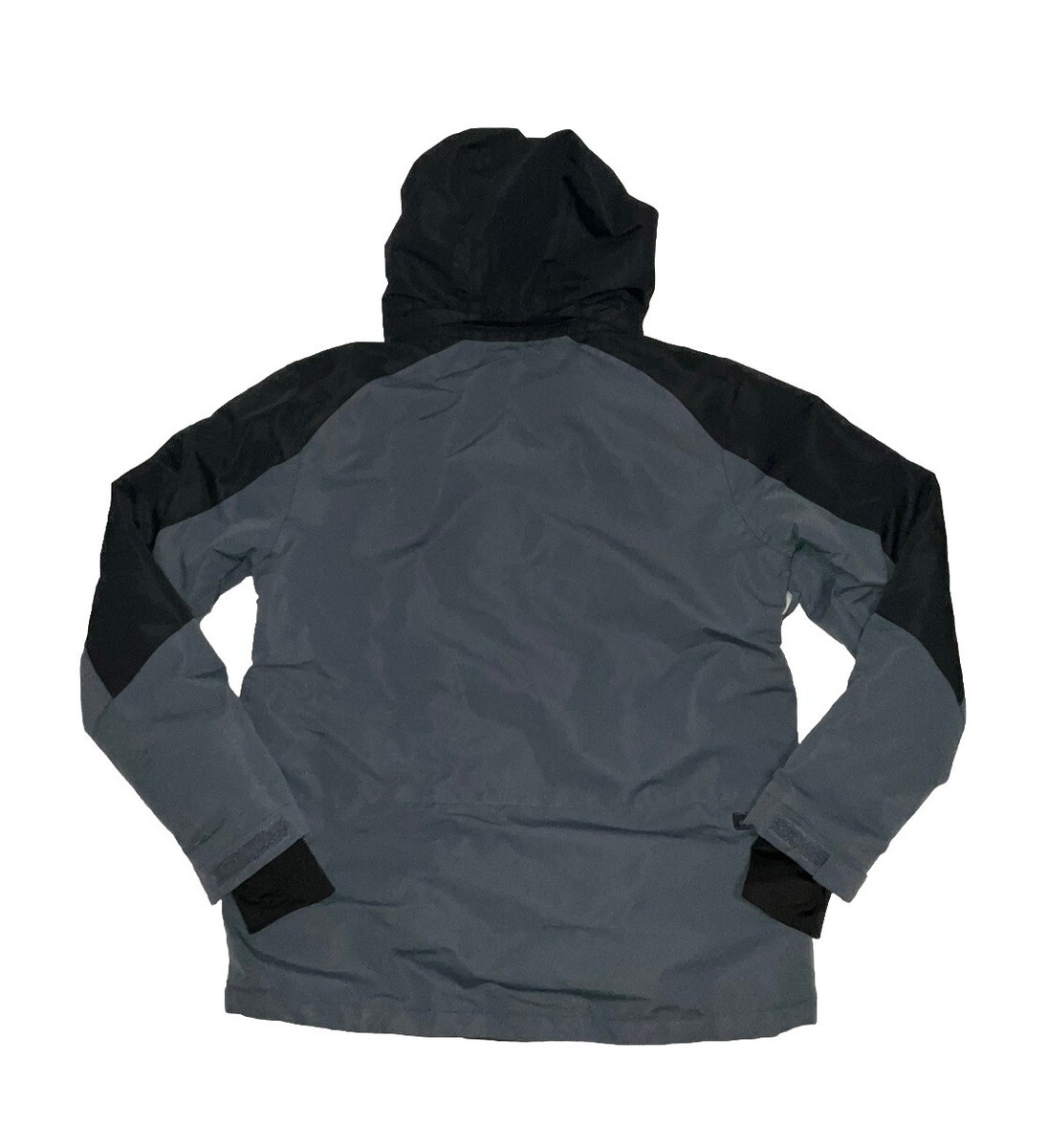 Planet Earth Boys Snowboarding Jacket W/ Hood Gray/Black Size X